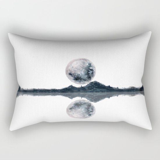 Caught Between the moon Rectangular Pillow