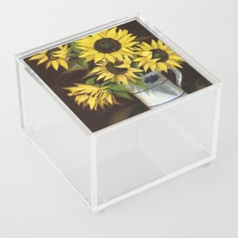Sunflowers  Acrylic Box