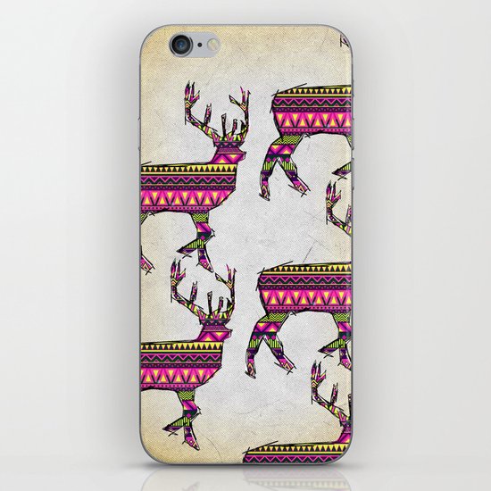 Deer Navajos pattern iPhone Skin