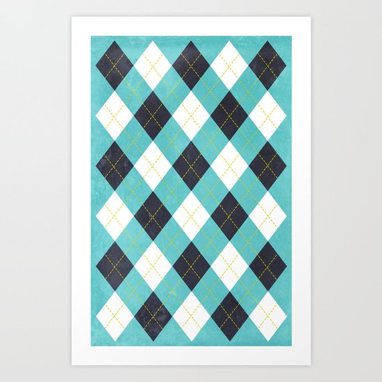 Argyle Art Print