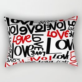LOVE LOVE ... Rectangular Pillow