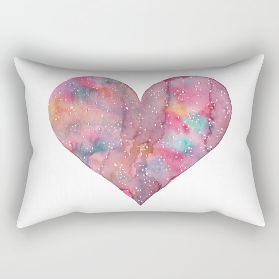 cosmic heart Rectangular Pillow