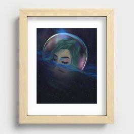 It Is You Alone  Recessed Framed Print