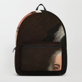 John Adams by Gilbert Stuart Backpack