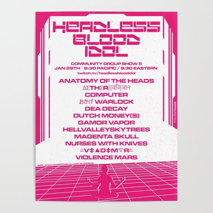 Headless Blood Idol #5 Poster