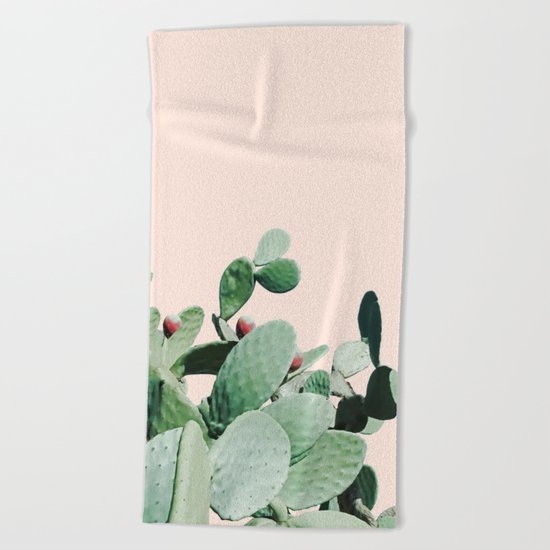 Cactus culture Beach Towel
