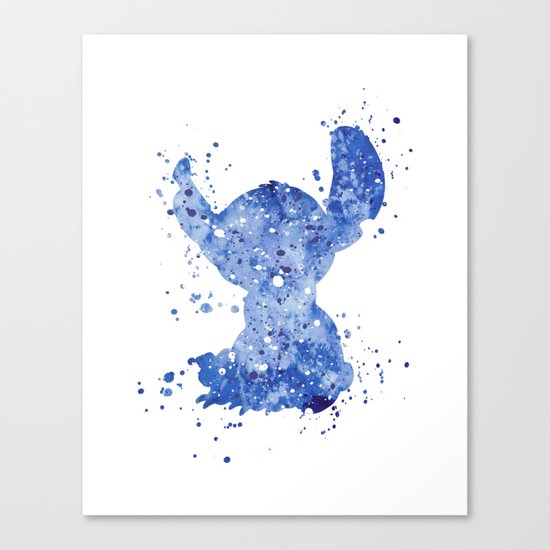 Stitch Disneys Canvas Print