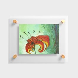 Tiger Lily Floating Acrylic Print