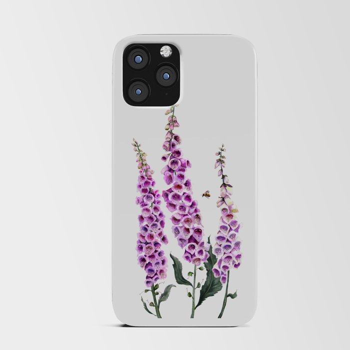 Foxgloves. Witch herbs.  iPhone Card Case