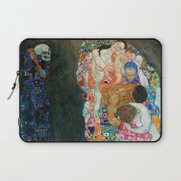 Gustav Klimt "Death and Life" Laptop Sleeve