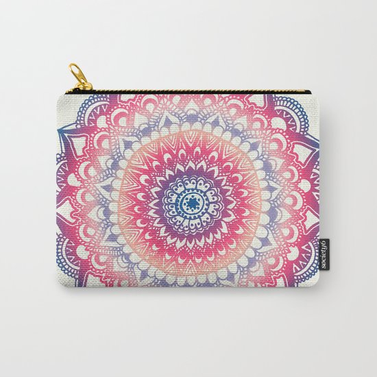 Ocean Sunset Mandala Carry-All Pouch