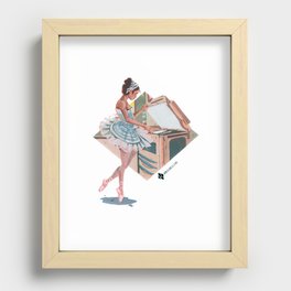 Ballerina - Broken Dreams Recessed Framed Print