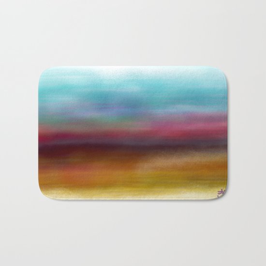 C for Colorful Bath Mat