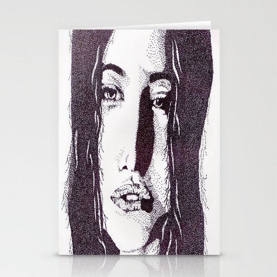 ??? Girl Stationery Cards