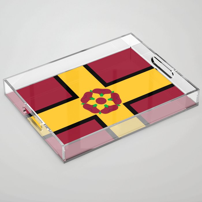 Flag of Northamptonshire Acrylic Tray