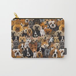 Seamless pattern cute dogs Carry-All Pouch