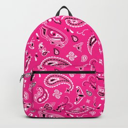 Pink Bandana Backpack