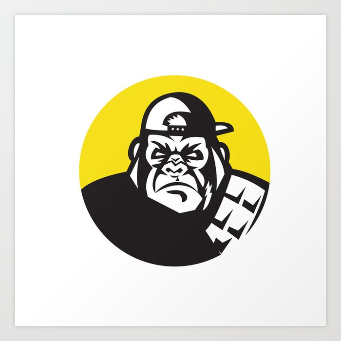 gorilla baseball cap