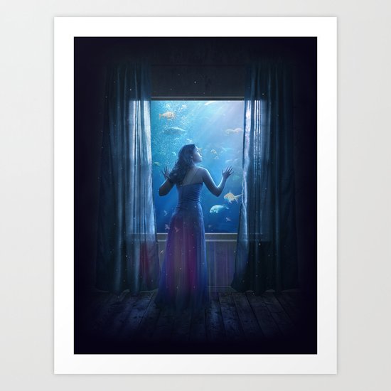 Confused Art Print