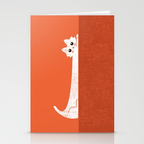 Mark's Superpower: cat Superstretch Stationery Cards