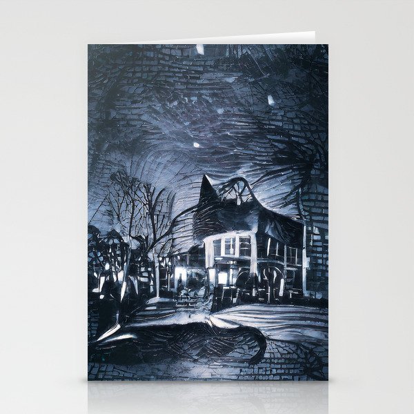 Salem's nights Stationery Cards