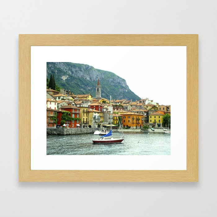 Lake Como 0607 Framed Art Print