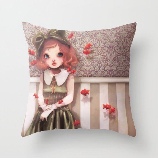 L'élégante Armada... Throw Pillow