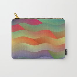Red Mountain Mist Carry-All Pouch | Mysterious, Geometric, Pop Art, Art, Pattern, Nature, Patalexander, Multi Colors, Happy, Digital 