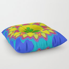 Om Design Floor Pillow