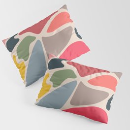 JUPITER WITH A BIG RED DOT ABSTRACT Pillow Sham