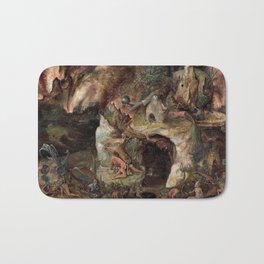 Infernal Landscape Bath Mat