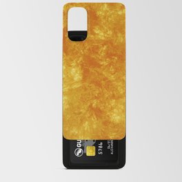 Surface of the Sun, Abstract Artwork Android Card Case