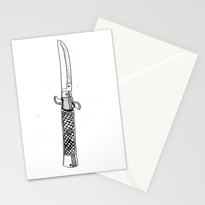 Switch Blade Stationery Cards By Syrupea Society6