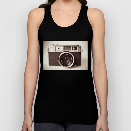 Camera Unisex Tank Top