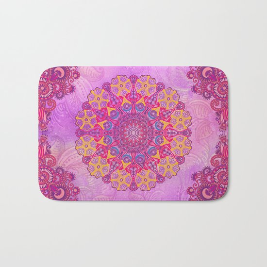 Mandala or something Bath Mat