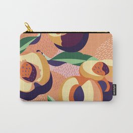 Peaches Carry-All Pouch
