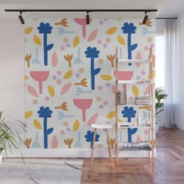 Garden of shapes Wall Mural