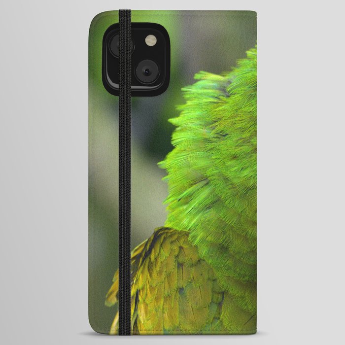 Military Macaw iPhone Wallet Case