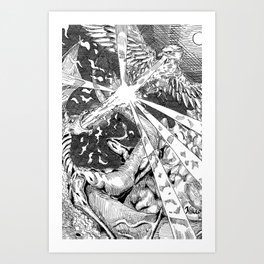 Fantasy Art Art Prints Society6