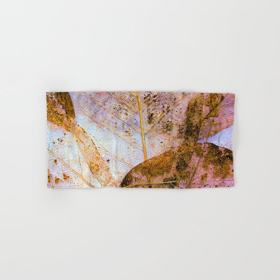 Leaf Skeletons Hand & Bath Towel