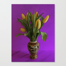 Yellow Tulips Canvas Print