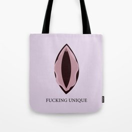 Fucking unique vagina art print Tote Bag