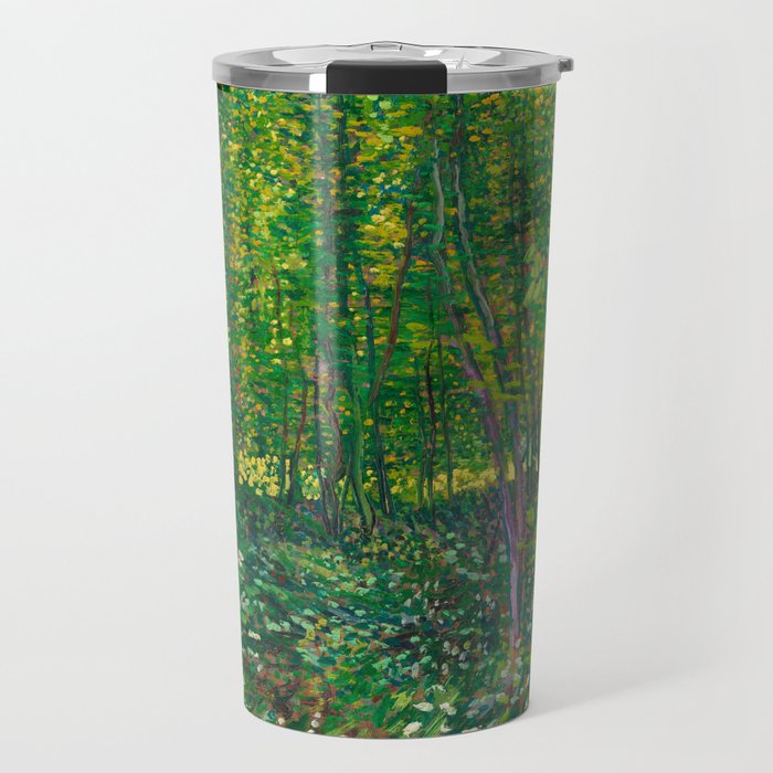 Trees and Undergrowth, 1887 by Vincent van Gogh Travel Mug