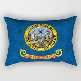 State Flag of Idaho US State Flags Banner Standard The Potato State The Gem State Rectangular Pillow