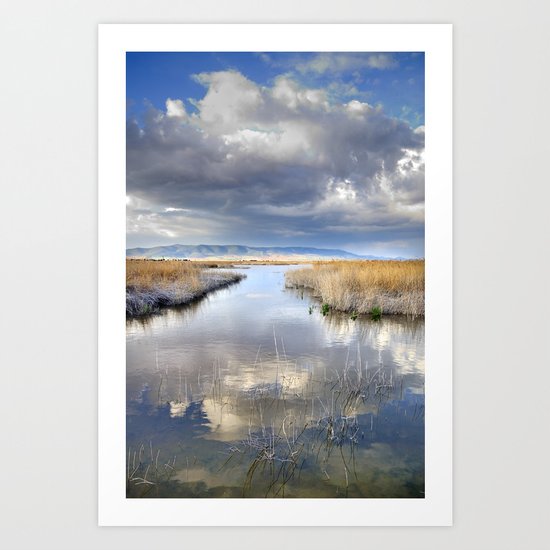 the way for major storms Art Print