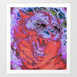 Cosmic Roar Art Print