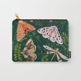 Moths and dragonfly Carry-All Pouch