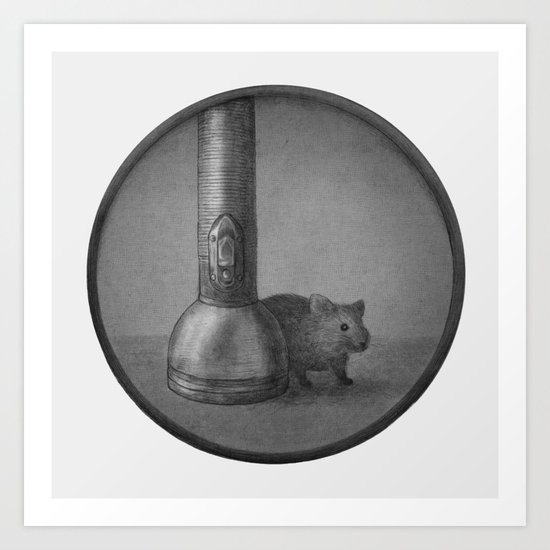 The Mouse & The Flashlight Art Print