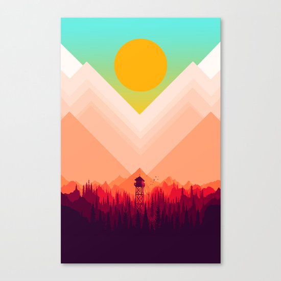 Summer Nature Canvas Print
