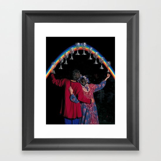 10 of Cups Framed Art Print